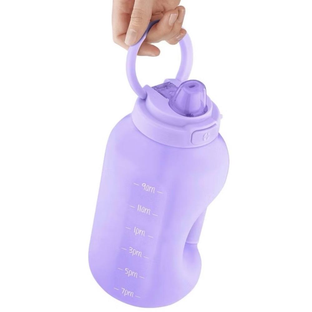 ELLO Hydrate by the Hour Leak-proof Straw Hydrate Translucent Lilac 64 oz. NEW - Picture 11 of 14